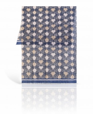 Палантин Унисекс W70.TW4-SK114/BLUE